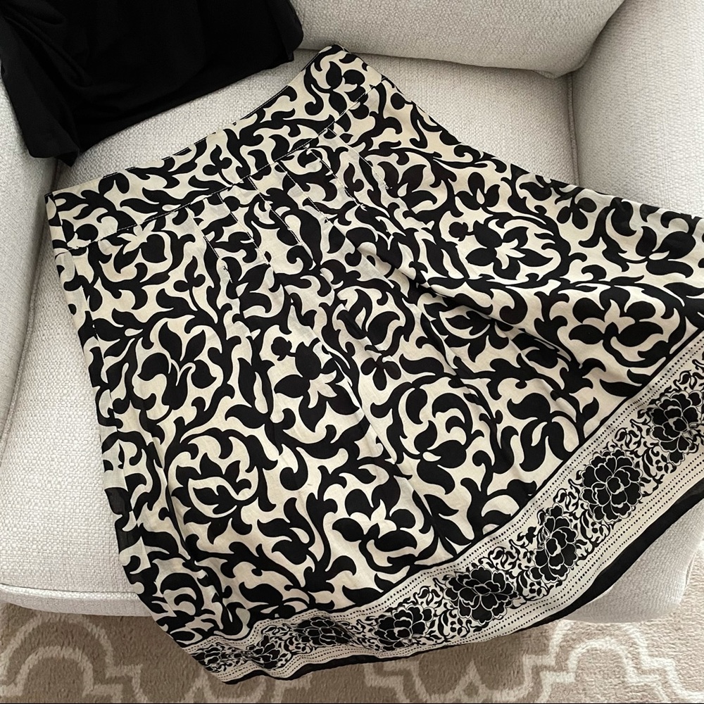 Ann Taylor A-Line cotton skirt